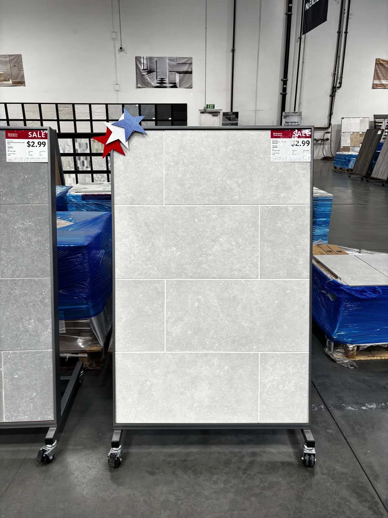 Bluerun Atlas White 12x24 Porcelain