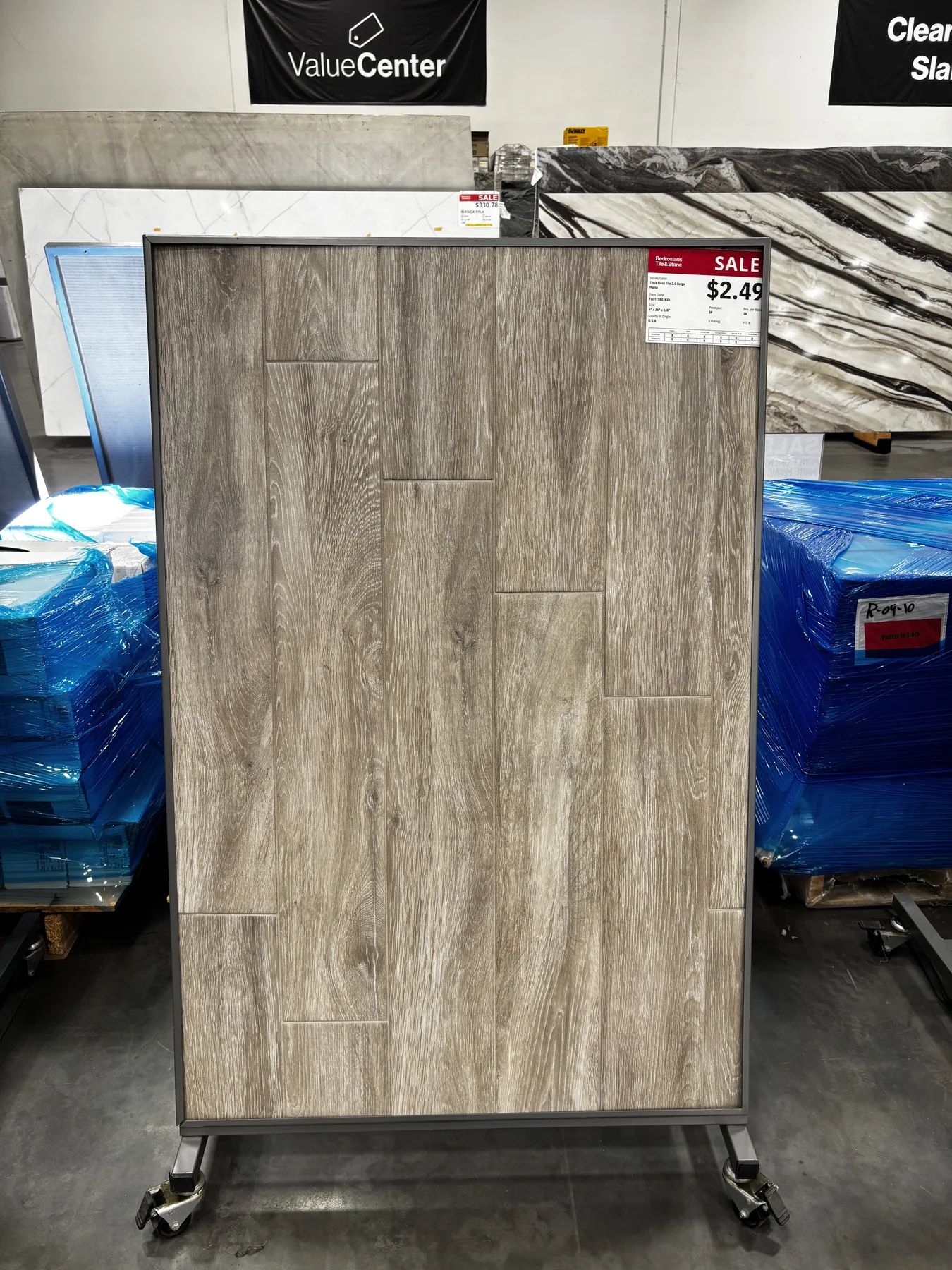 Titus Field Tile 2.0 Beige Porcelain in Sylmar, Los Angeles