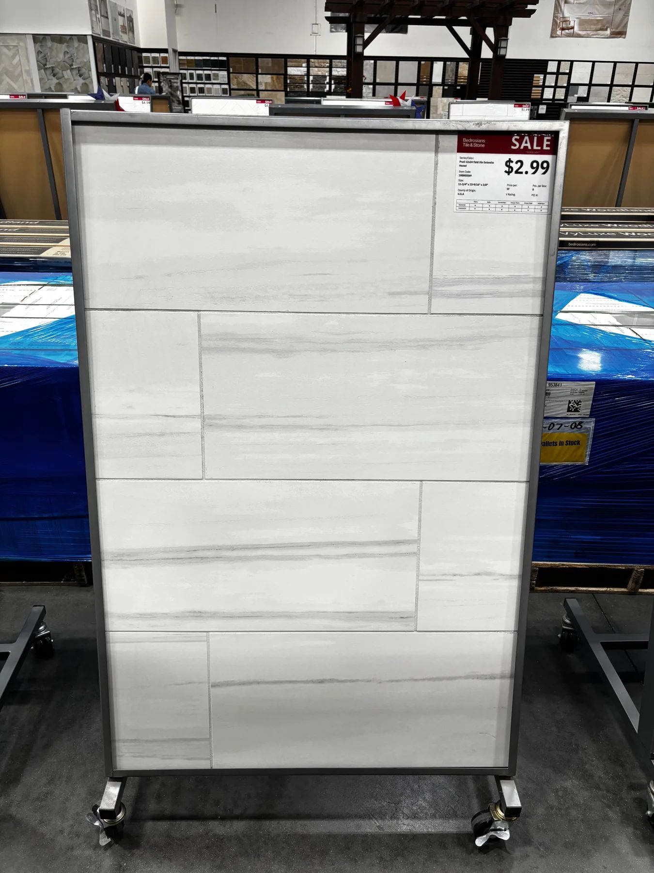 Prati 12x24 Field Tile Dolomite Honed Porcelain in Sylmar, Los Angeles