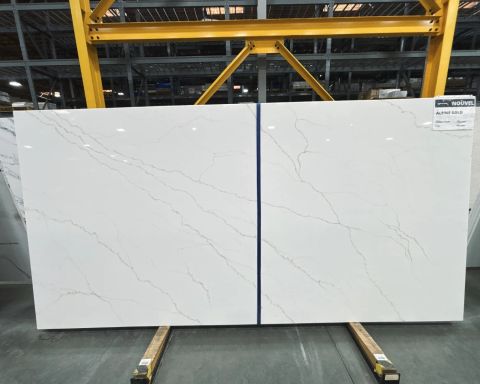 Nouvel Alpine Gold Quartz Slab in Sylmar, Los Angeles