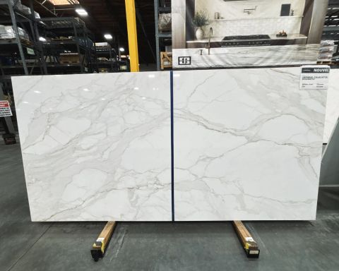 Nouvel Imperial Calacatta Quartz Slab in Sylmar, Los Angeles