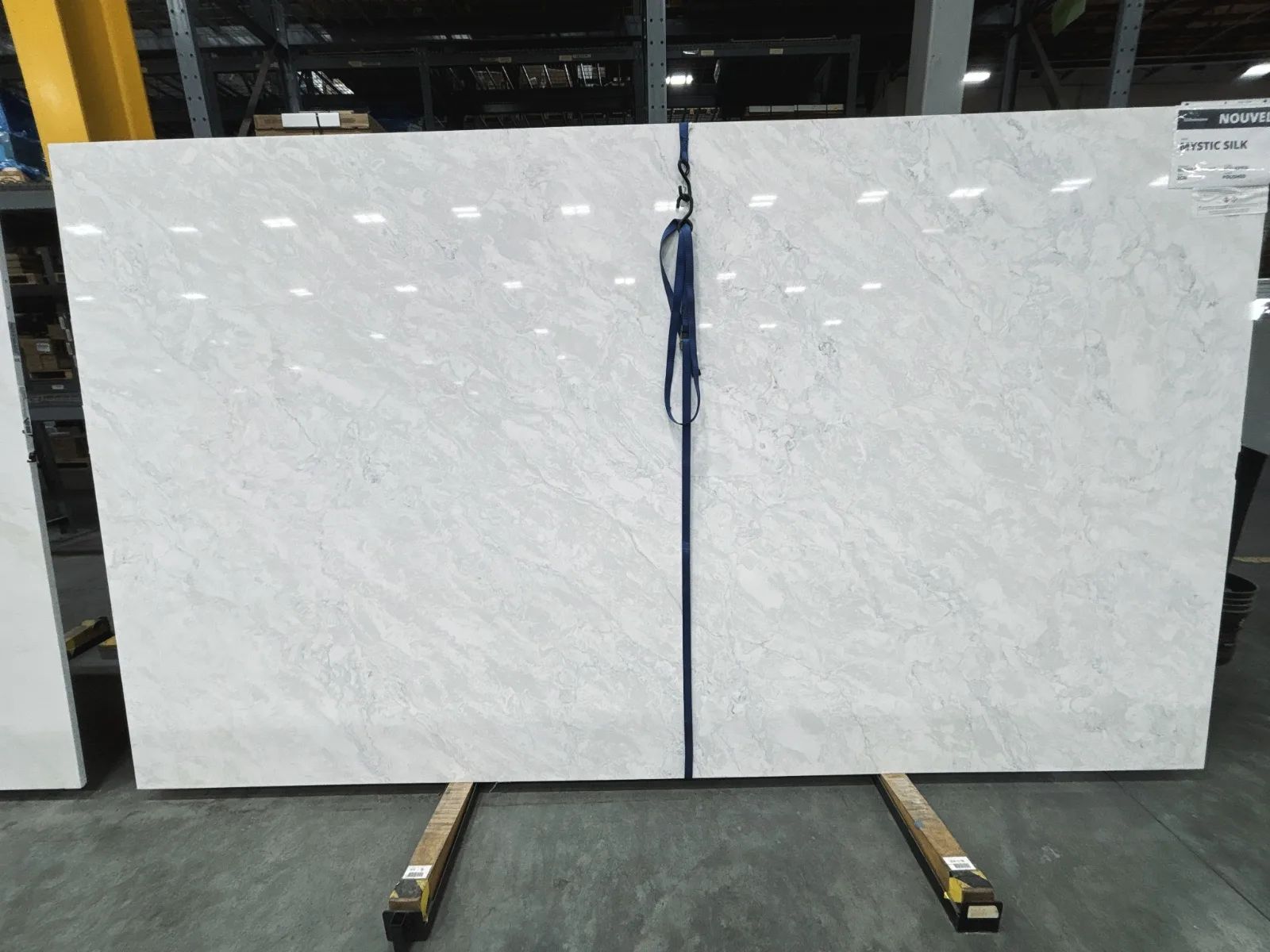 Nouvel Mystic Silk Mineral Composite Slab in Sylmar, Los Angeles