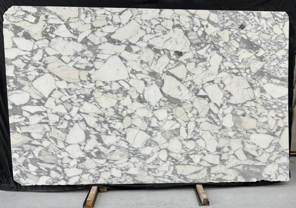 Arabescato Marble slab from current Los Angeles inventory