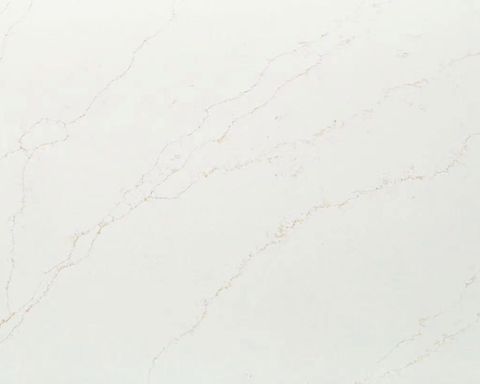 Capri Quartz Slab in Orange