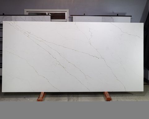 Riviera - Zero Crystalline Silica Quartz Slab in Orange