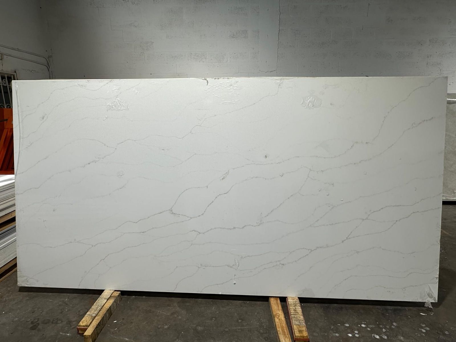 Marbella - Zero Crystalline Silica Mineral Composite Slab in Orange
