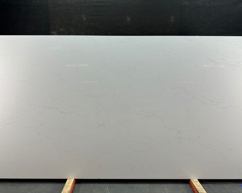 Le Blanc - Zero Crystalline Silica Quartz Slab in Orange