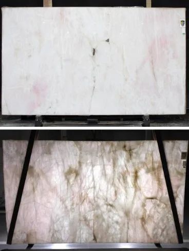 Cristallo D'amore Quartzite Slab Photo 2