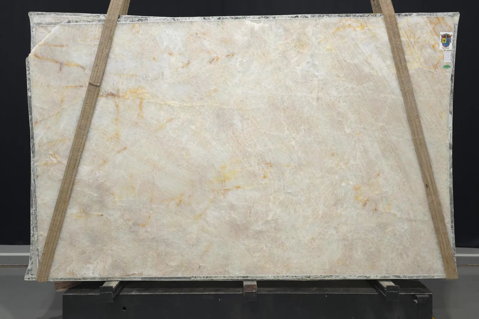 Cristallo Celestial Frost Quartzite Slab in Sun Valley, Los Angeles