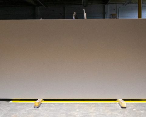 Sandstone Beige Quartz Slab in Northridge, Los Angeles