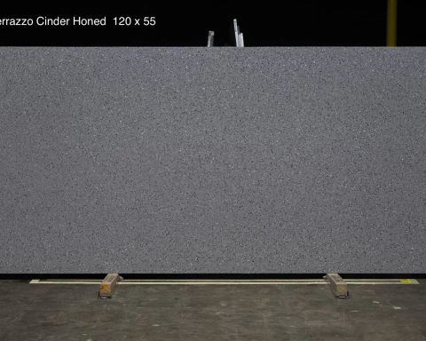 Terrazzo Cinder Quartz Slab in Northridge, Los Angeles