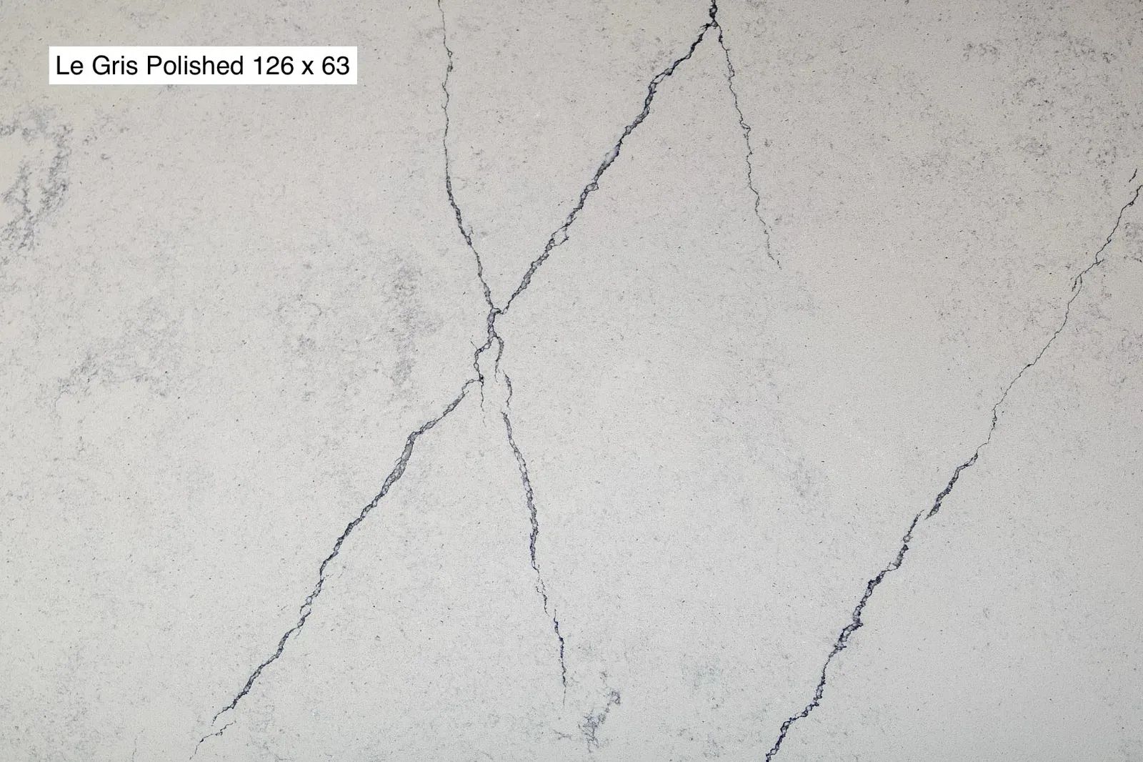 Calacatta Grey Vein Quartz Slab Photo 2