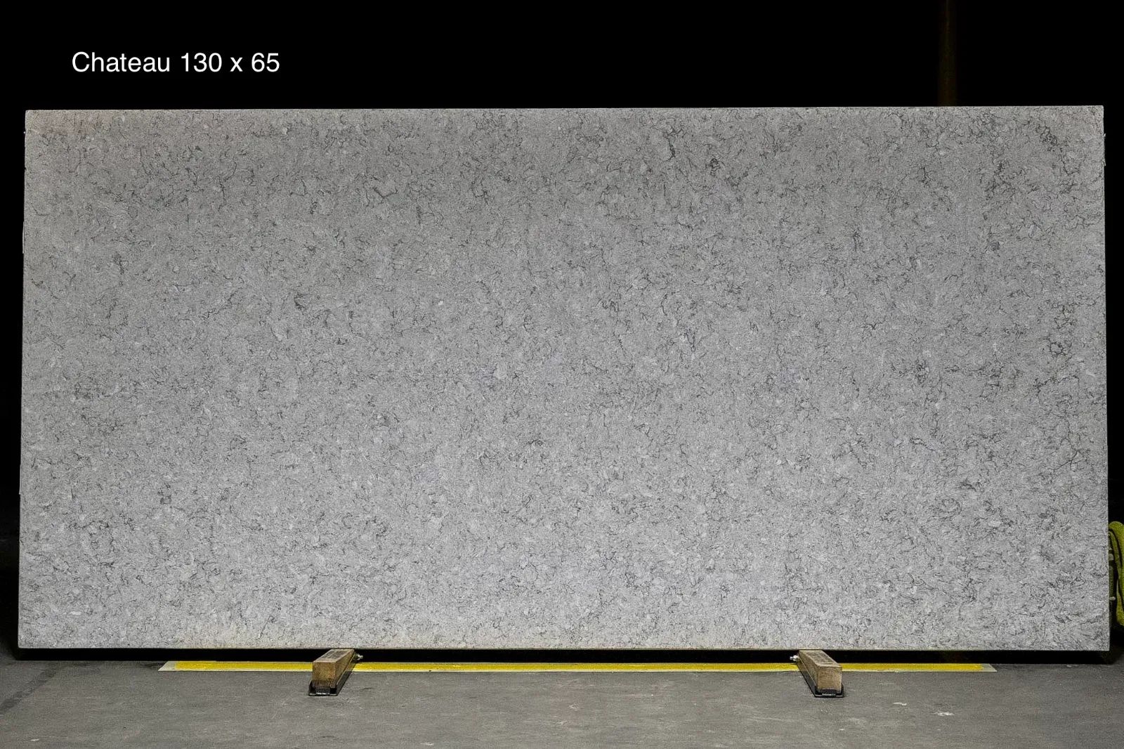 Chateau Concrete Grey Quartz Slab in Northridge, Los Angeles