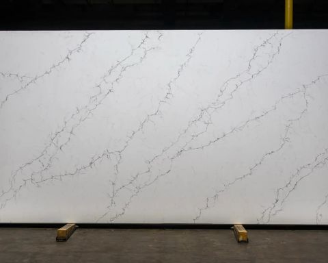 Calacatta Avenza Quartz Slab in Northridge, Los Angeles