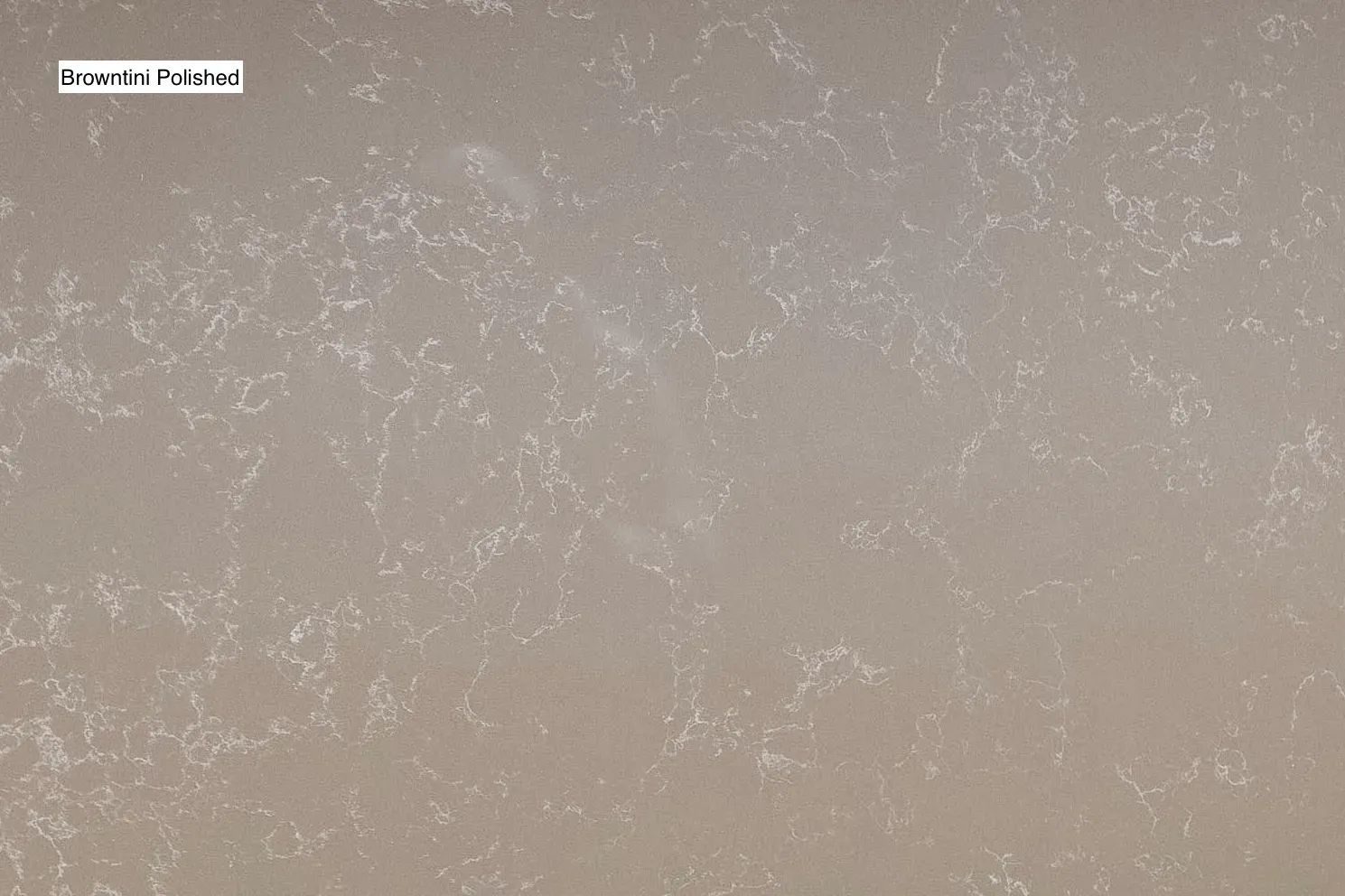 Mocha Brown Quartz Slab Photo 2