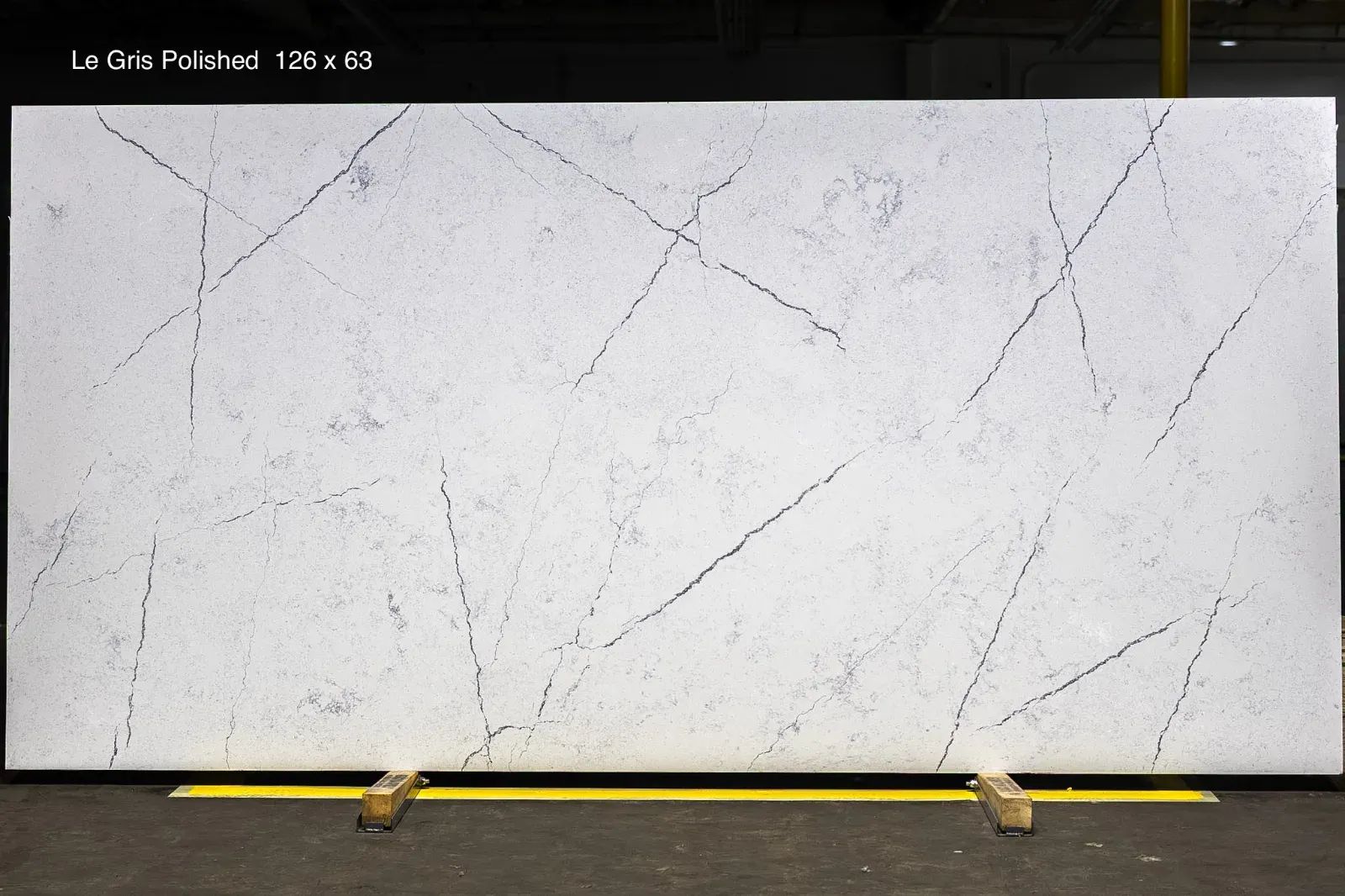 Calacatta Grey Vein Quartz Slab in Northridge, Los Angeles