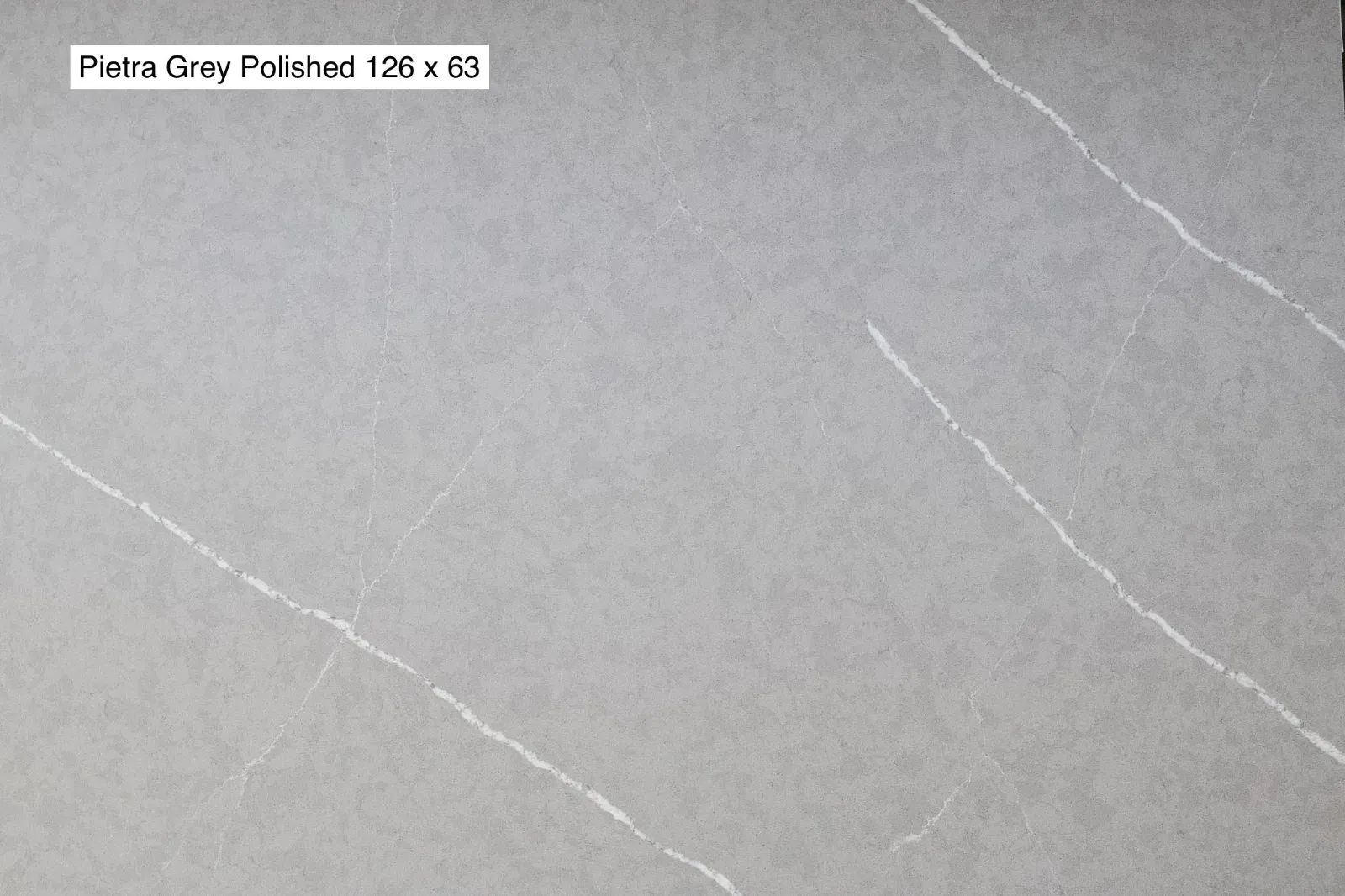 Pietra Grey Quartz Slab Photo 2