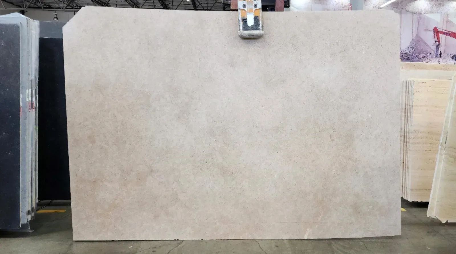 Creme St Etienne Beige Limestone Slab in Sun Valley, Los Angeles