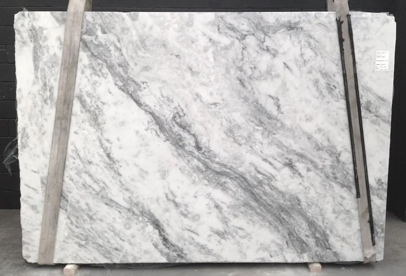 Brazilian Carrara Marble Slab in Sun Valley, Los Angeles