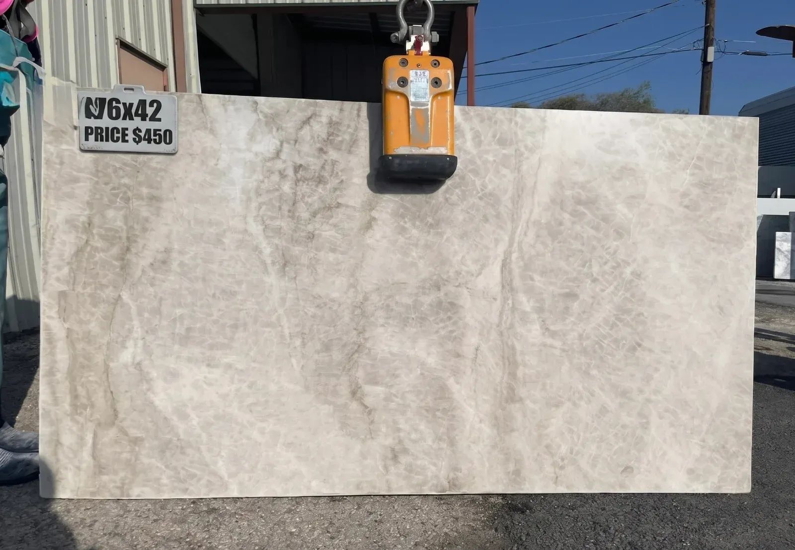 Taj Mahal Quartzite Remnant in Sun Valley, Los Angeles