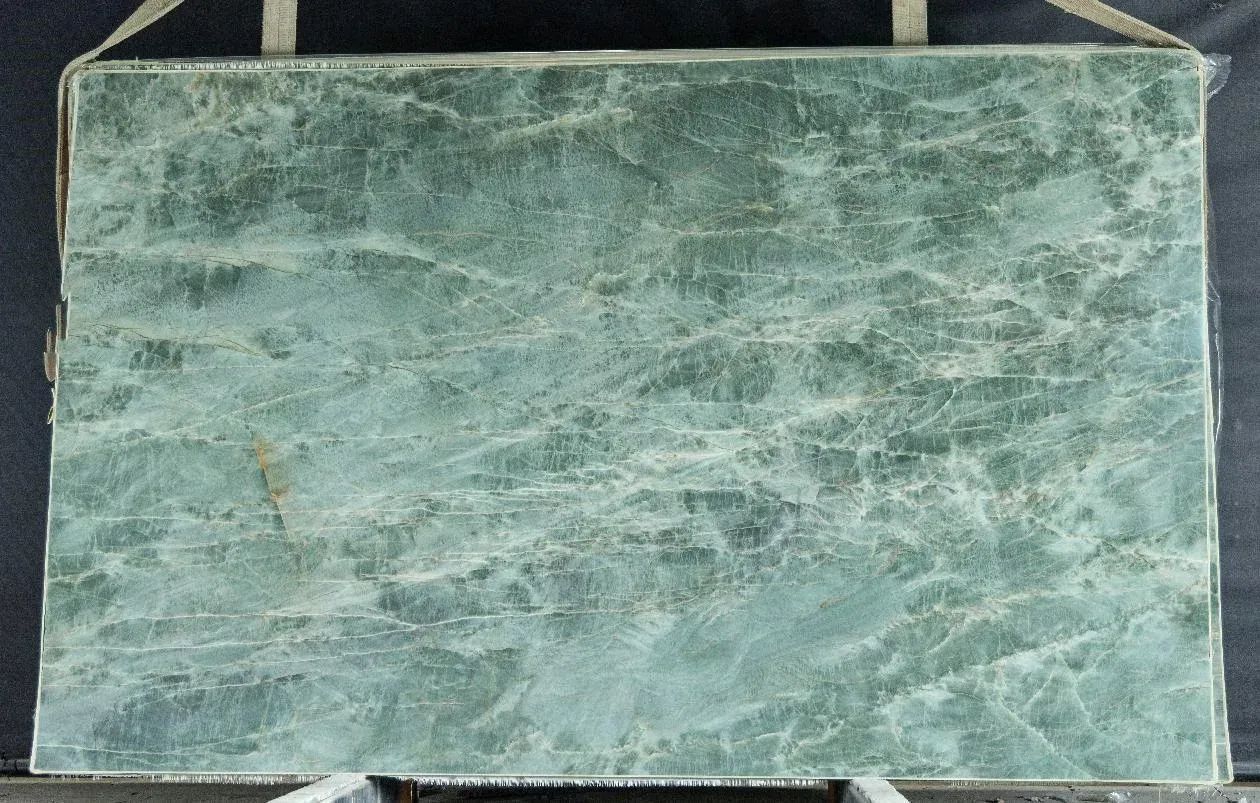 Emerald Green Quartzite Slab in North Hollywood, Los Angeles