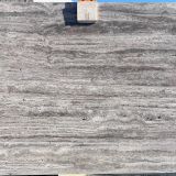 Unfilled Silver Travertine