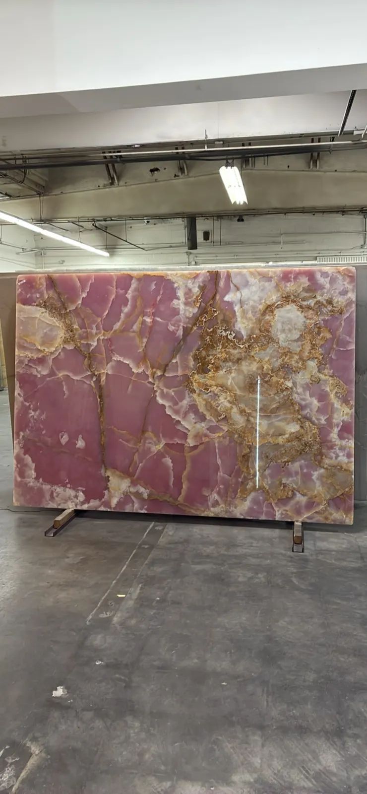 Pink Onyx Slab in North Hollywood, Los Angeles