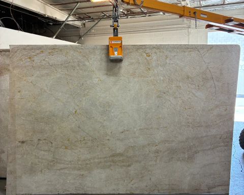 Taj Mahal Naica Quartzite Slab in North Hollywood, Los Angeles