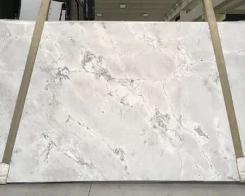 Super White Quartzite Slab in Sun Valley, Los Angeles
