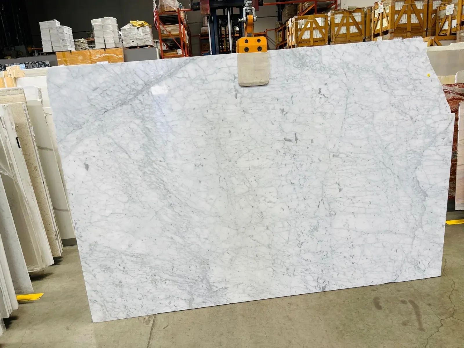 Bianco Carrara Marble Slab in Sun Valley, Los Angeles