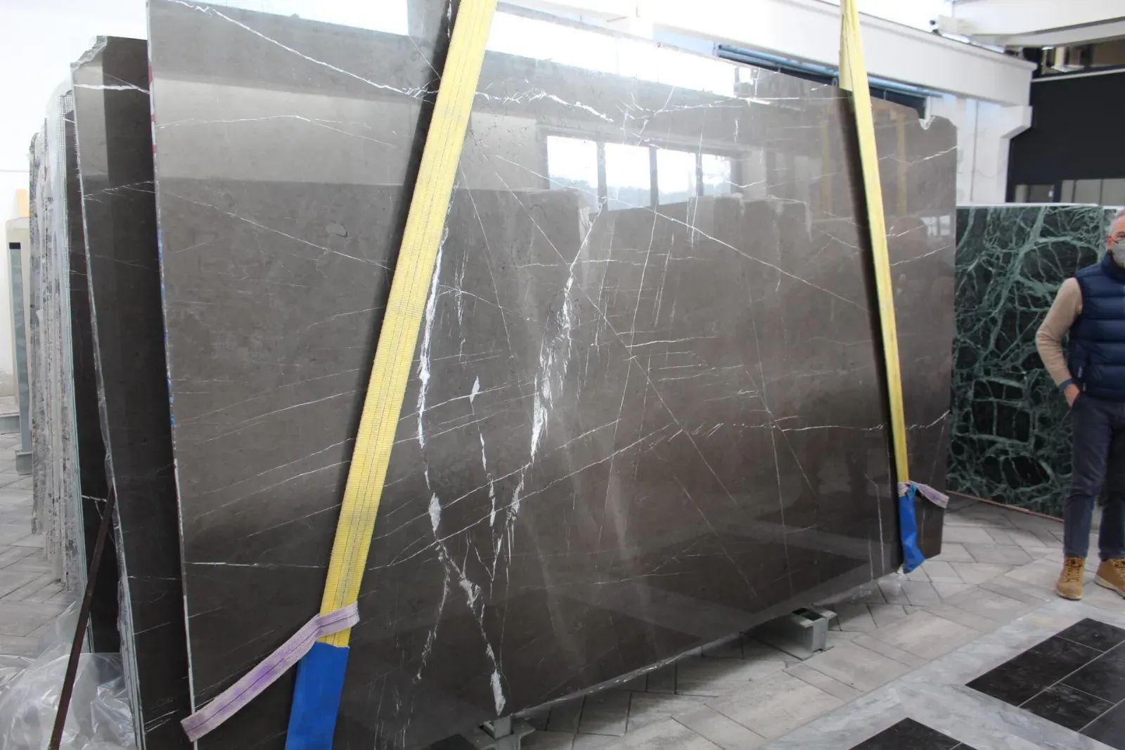 Antracite Marble Slab Photo 2