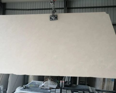 Avorio Limestone Slab in Sun Valley, Los Angeles