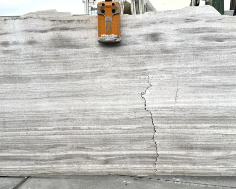 Latitude White Marble Remnant in Sun Valley, Los Angeles