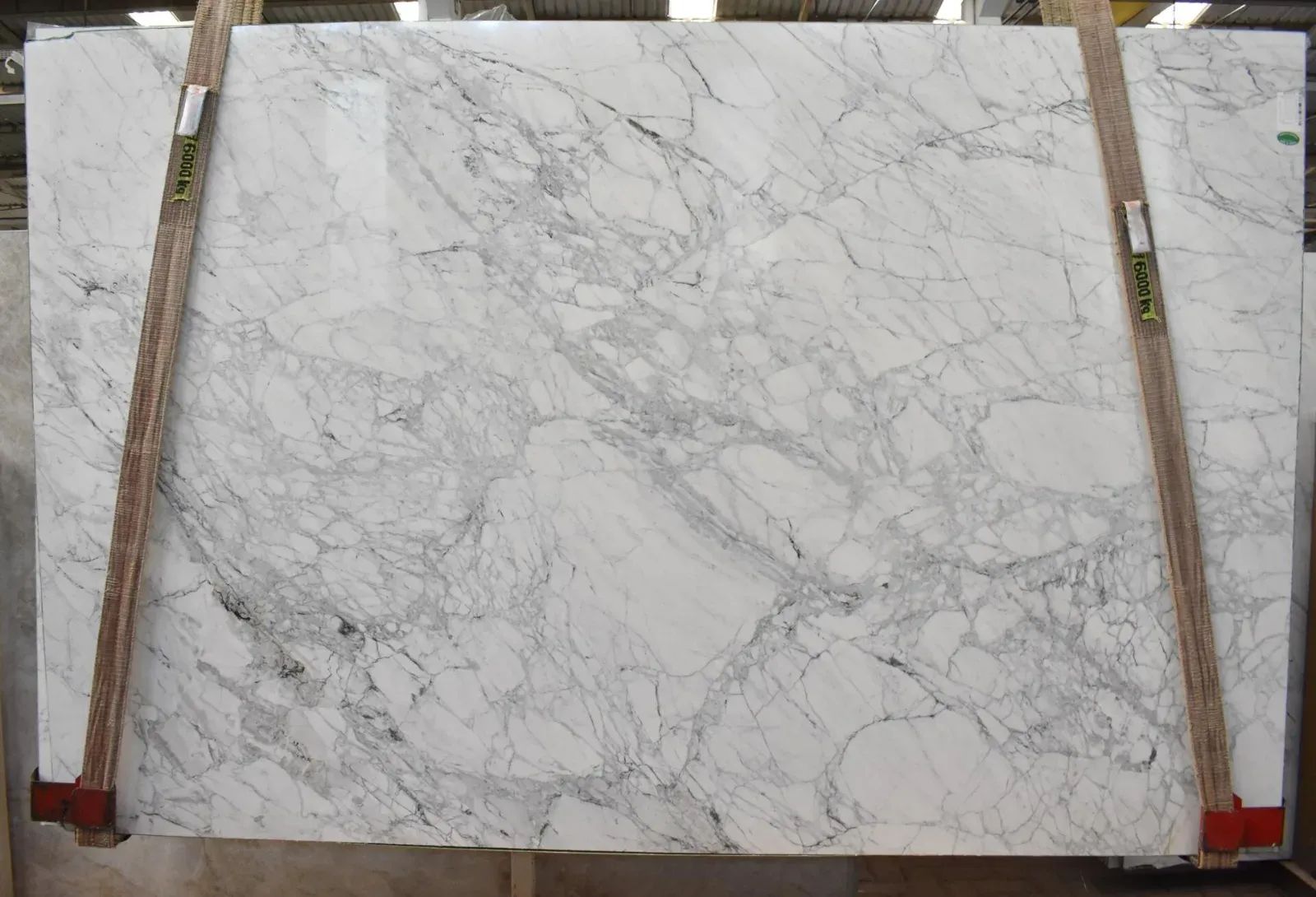 Calacatta Chiara Marble Slab in Sun Valley, Los Angeles