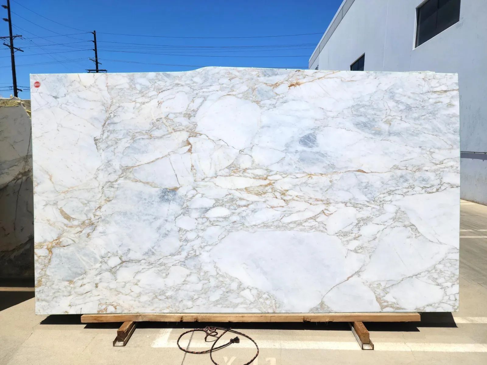 Calacatta Vagli Marble Slab in Los Angeles