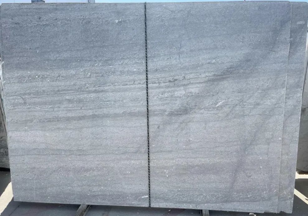 Fossil Gray Marble Slab in Sun Valley, Los Angeles