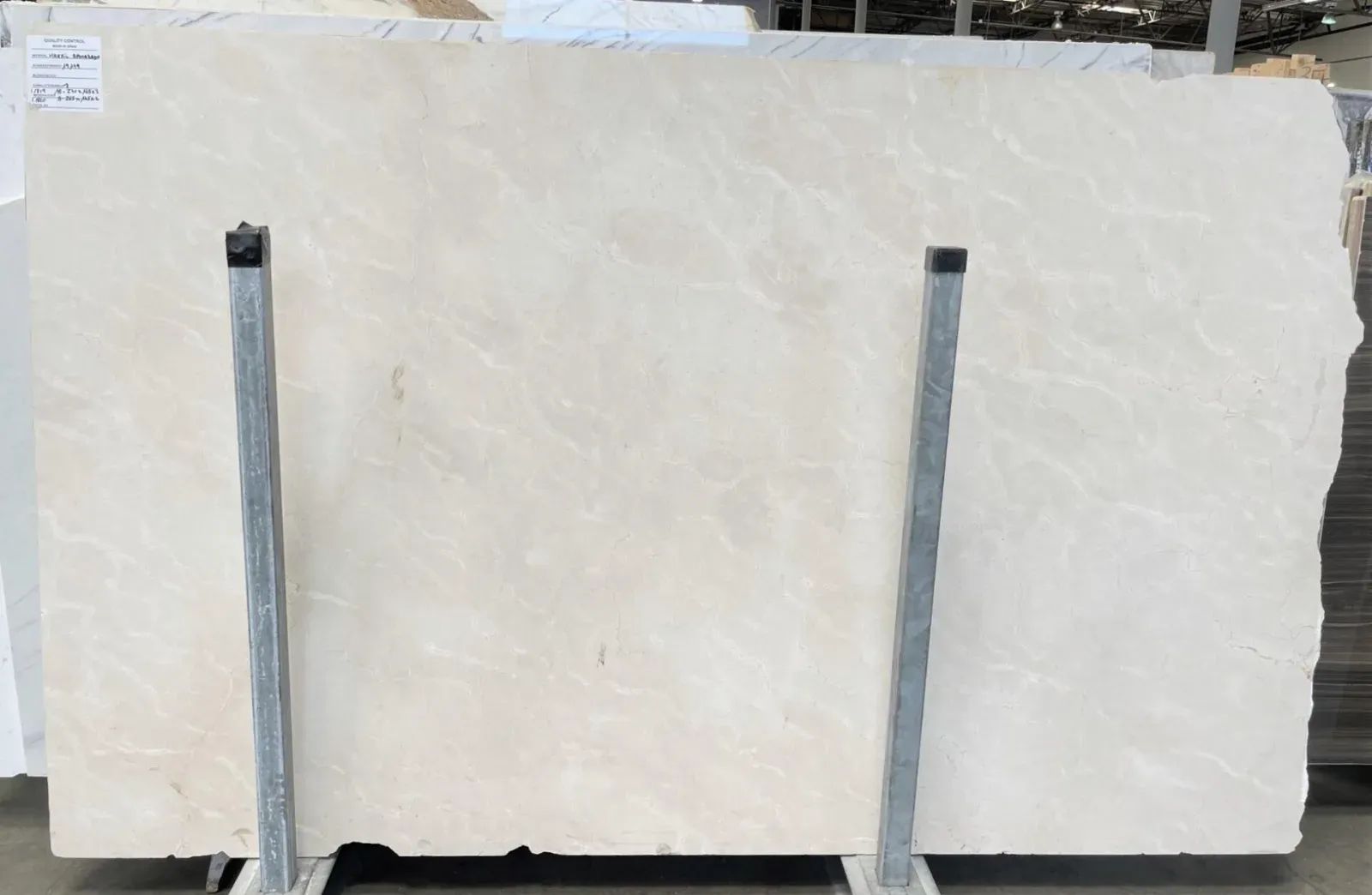 Crema Marfil Marble Slab in Sun Valley, Los Angeles