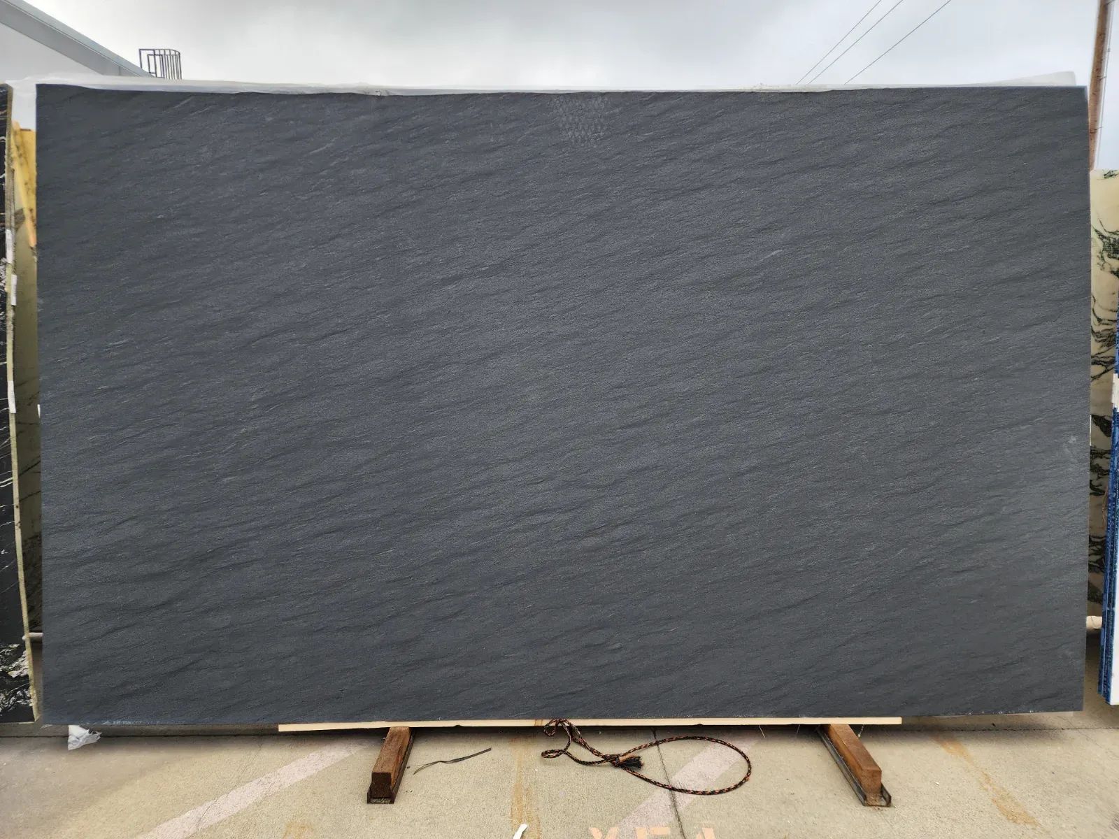Vermont Black Granite Slab in North Hollywood, Los Angeles