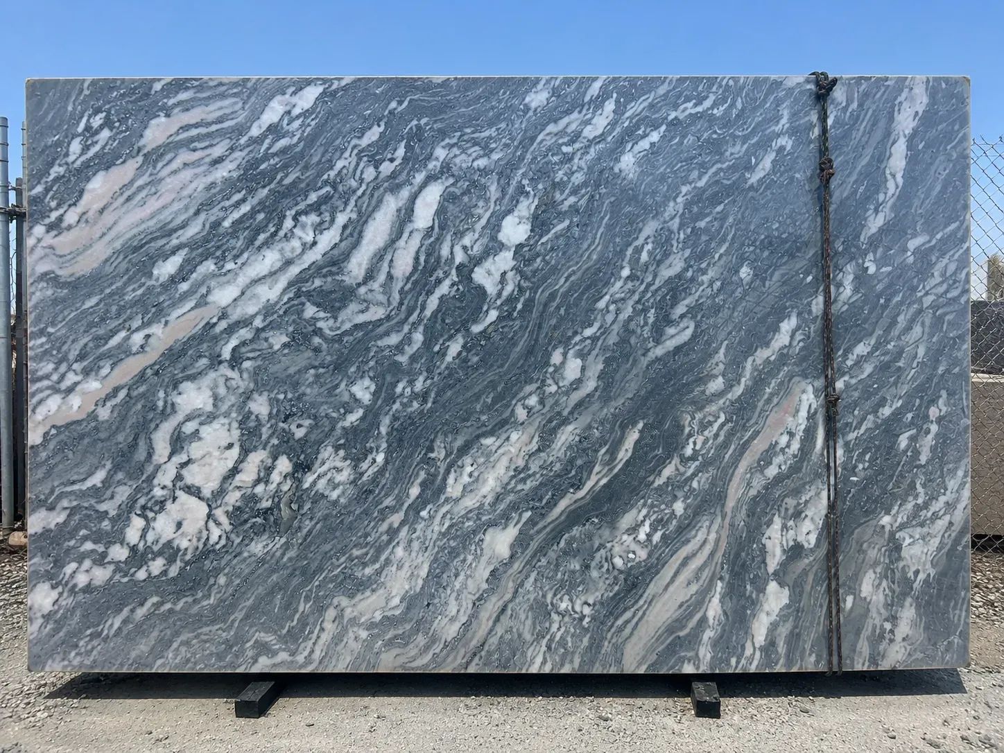 White Wave Granite Slab in North Hollywood, Los Angeles
