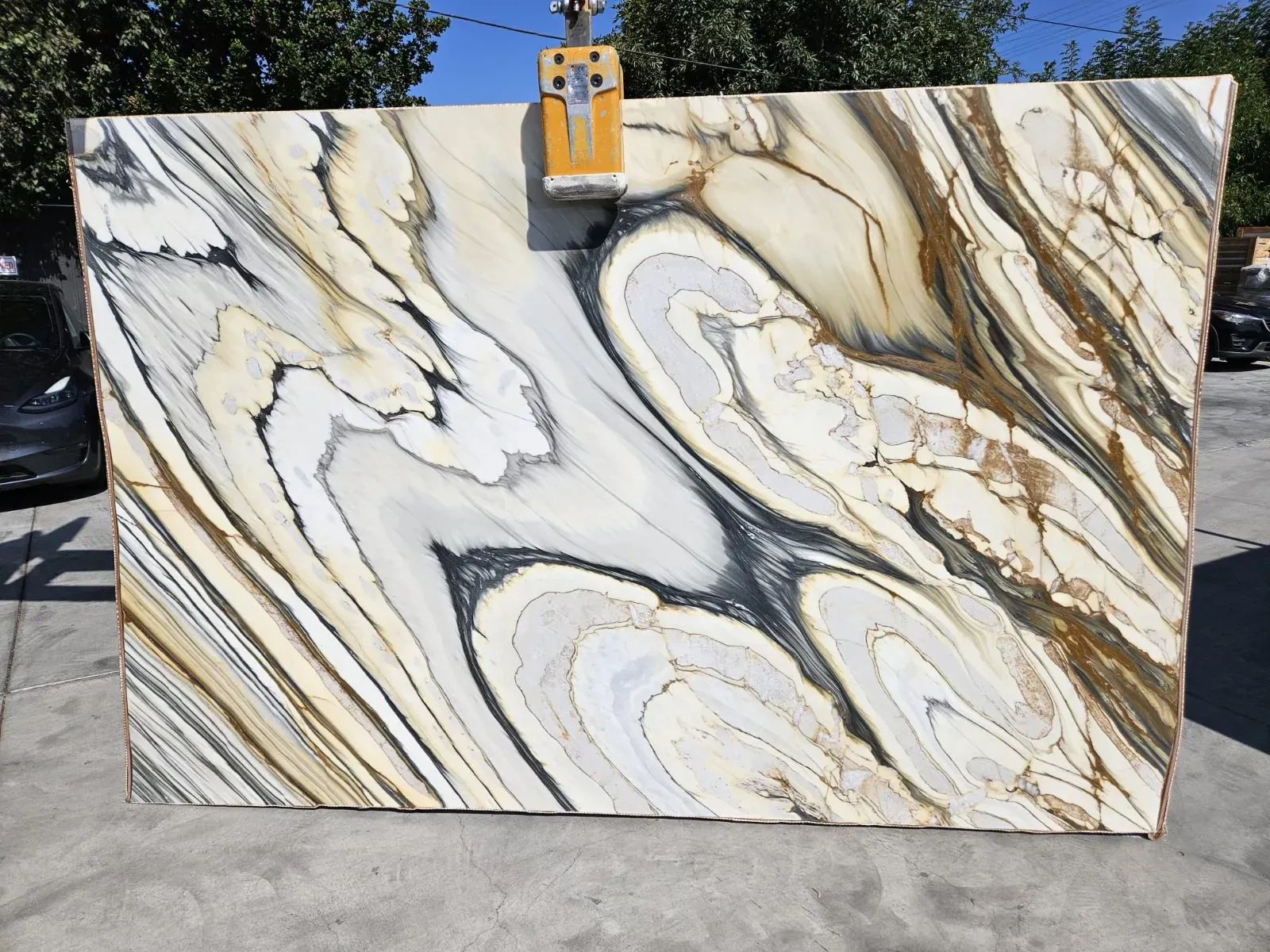 Calacatta Oyster Extra Marble Slab in Van Nuys, Los Angeles