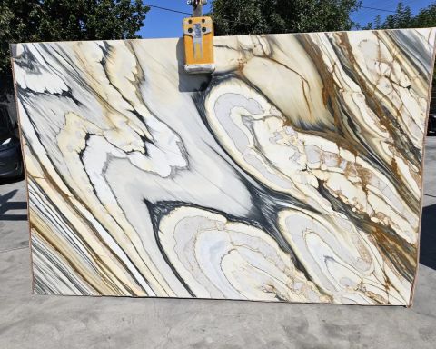Calacatta Oyster Extra Marble Slab in Van Nuys, Los Angeles
