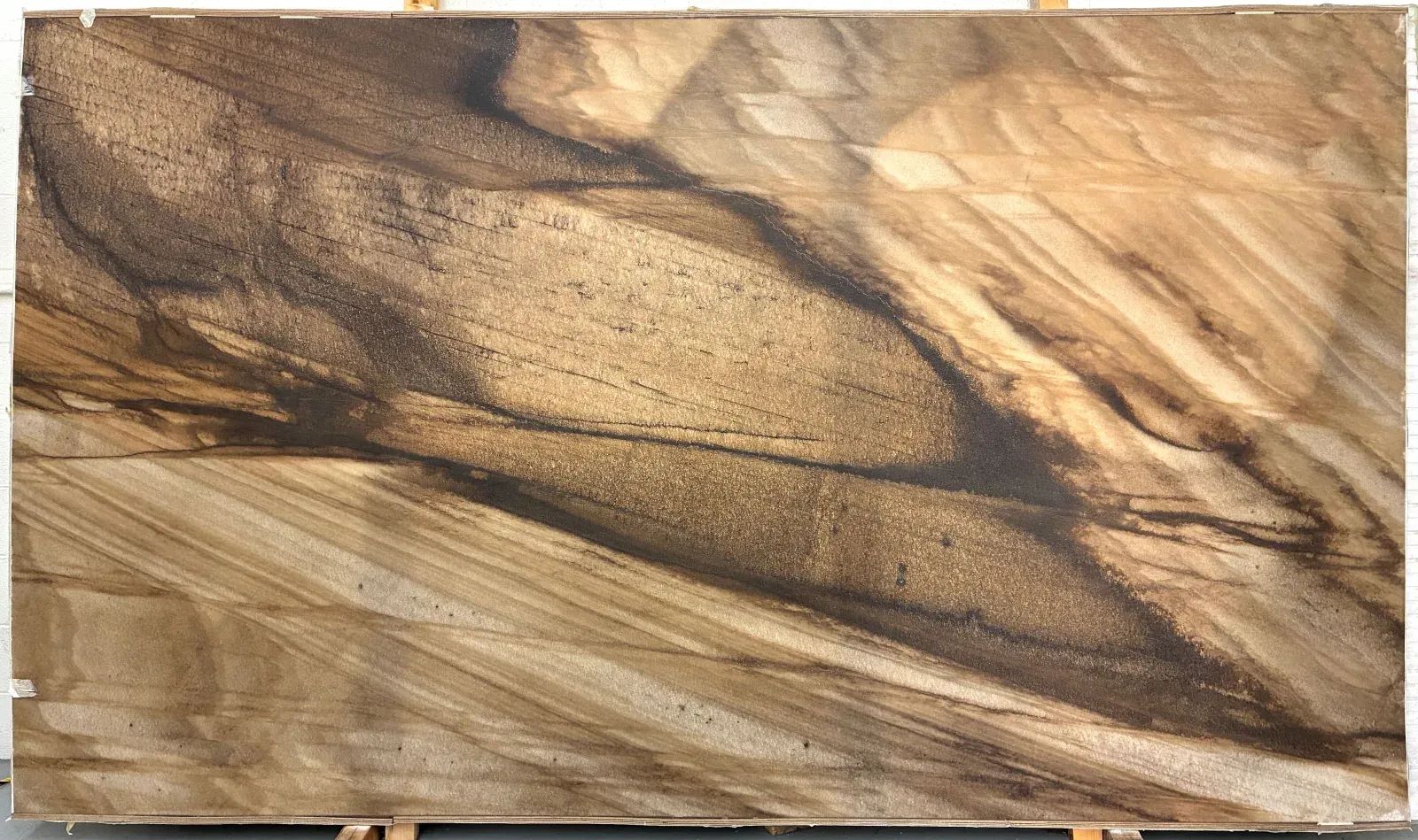 Ebano Cafe Quartzite Slab in Van Nuys, Los Angeles