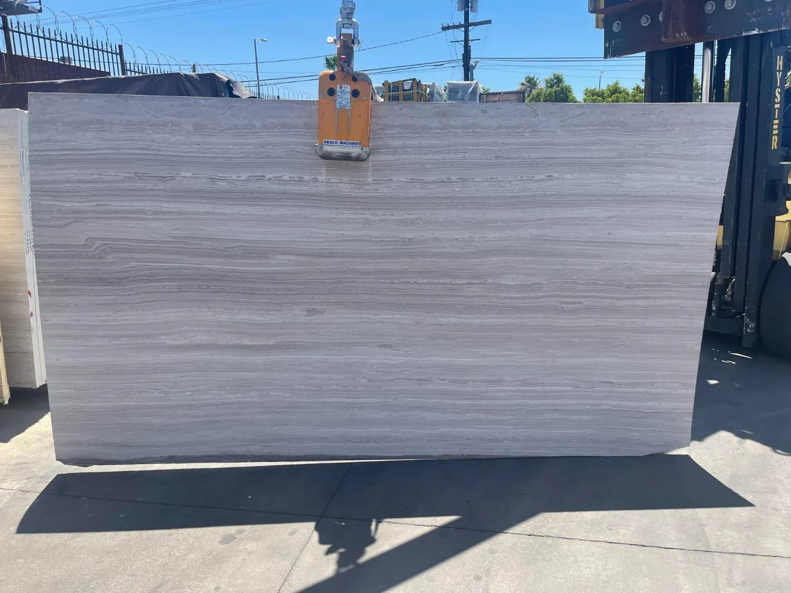 White Wood Marble Slab in Van Nuys, Los Angeles