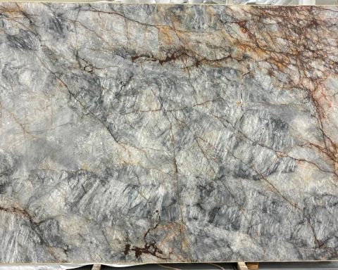 Cristallo Azur Quartzite Slab in Van Nuys, Los Angeles