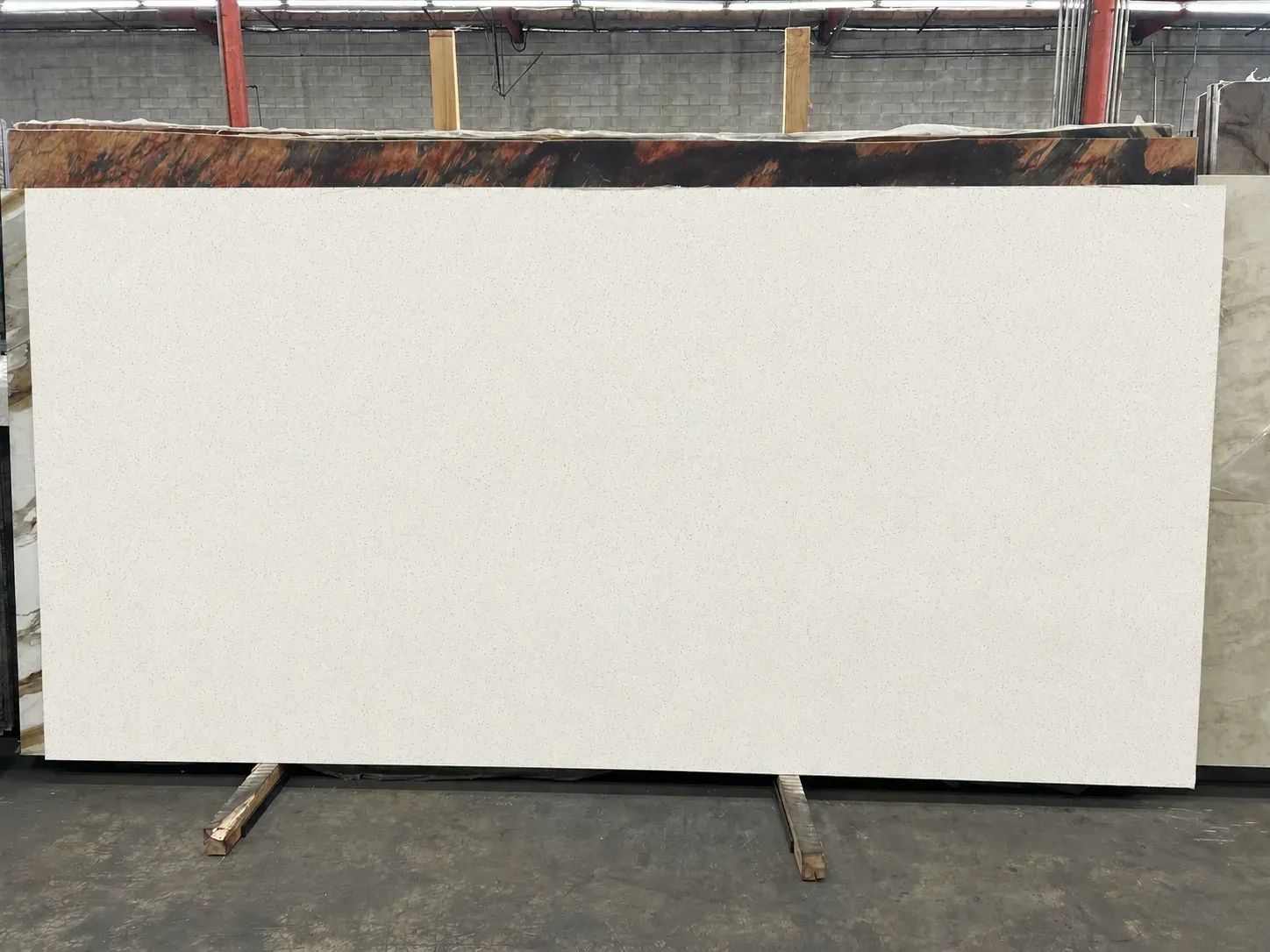 Blizzard Quartz Slab in North Hollywood, Los Angeles