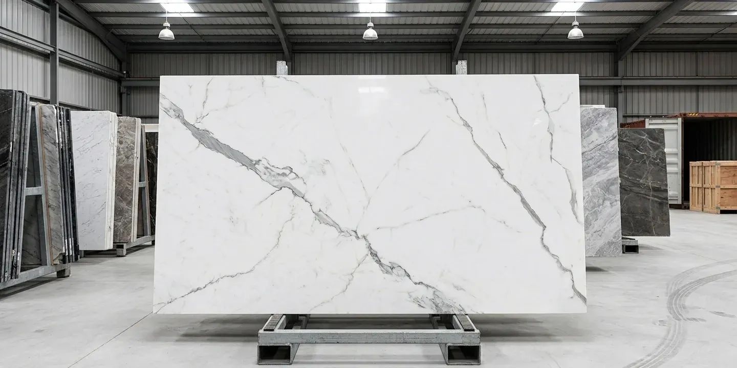 Calacatta Venato Porcelain Slab in Sun Valley, Los Angeles