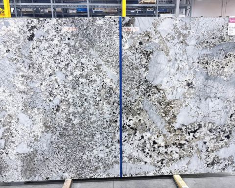 Ice Floe Granite Slab in Sylmar, Los Angeles