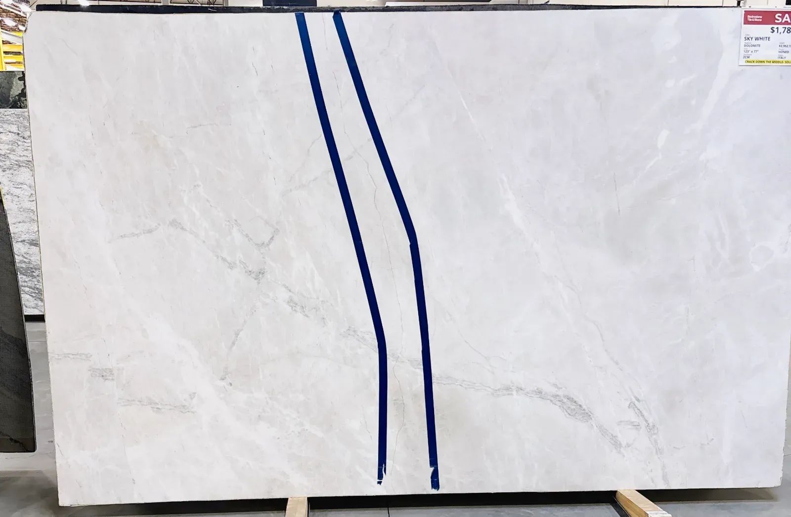 Sky White Dolomite Slab in Sylmar, Los Angeles