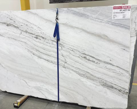 Glorious White Marble Slab in Sylmar, Los Angeles
