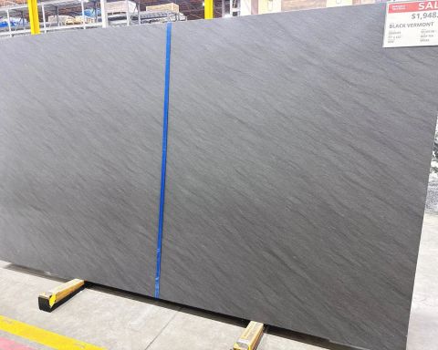 Black Vermont Granite Slab in Sylmar, Los Angeles